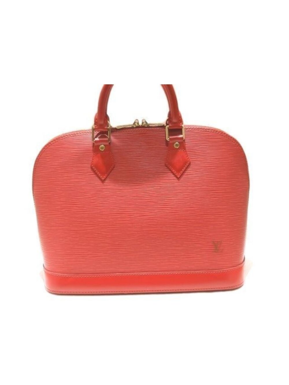 Louis Vuitton Alma Handbag Epi Red Tote